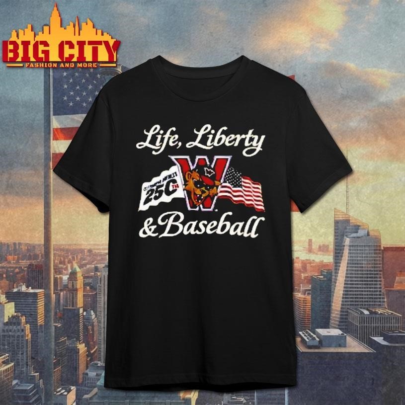Washington Wild Things Life Liberty And Baseball - Adult & Kids T-Shirts, Sweatshirts & Hoodies apparel design preview 1
