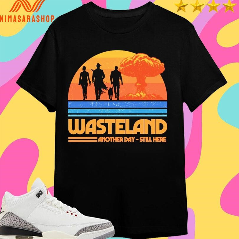Wasteland Survivors Another Day Still Here - Adult & Kids T-Shirts, Sweatshirts & Hoodies apparel design preview 1