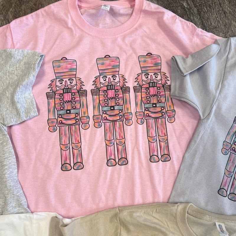 Watercolor Nutcracker - Adult & Kids T-Shirts, Sweatshirts & Hoodies apparel design preview 1