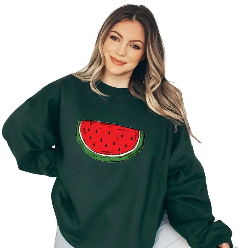 Watermelon Fruit Lover Party Womenswear Lady Casual - Adult & Kids T-Shirts, Sweatshirts & Hoodies apparel design preview 1