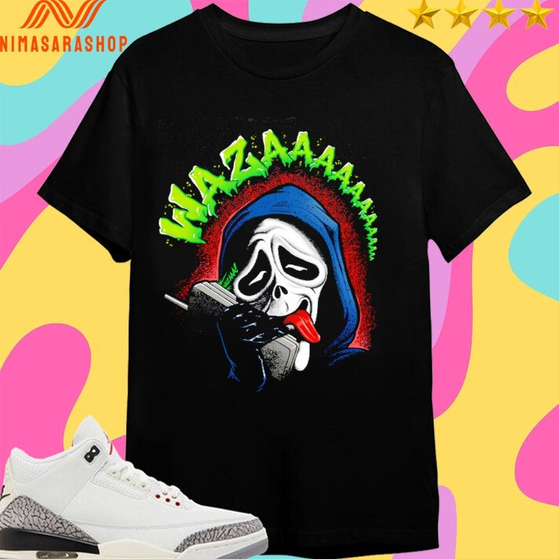 Wazaaa Ghostface 2026 - Adult & Kids T-Shirts, Sweatshirts & Hoodies apparel design preview 1