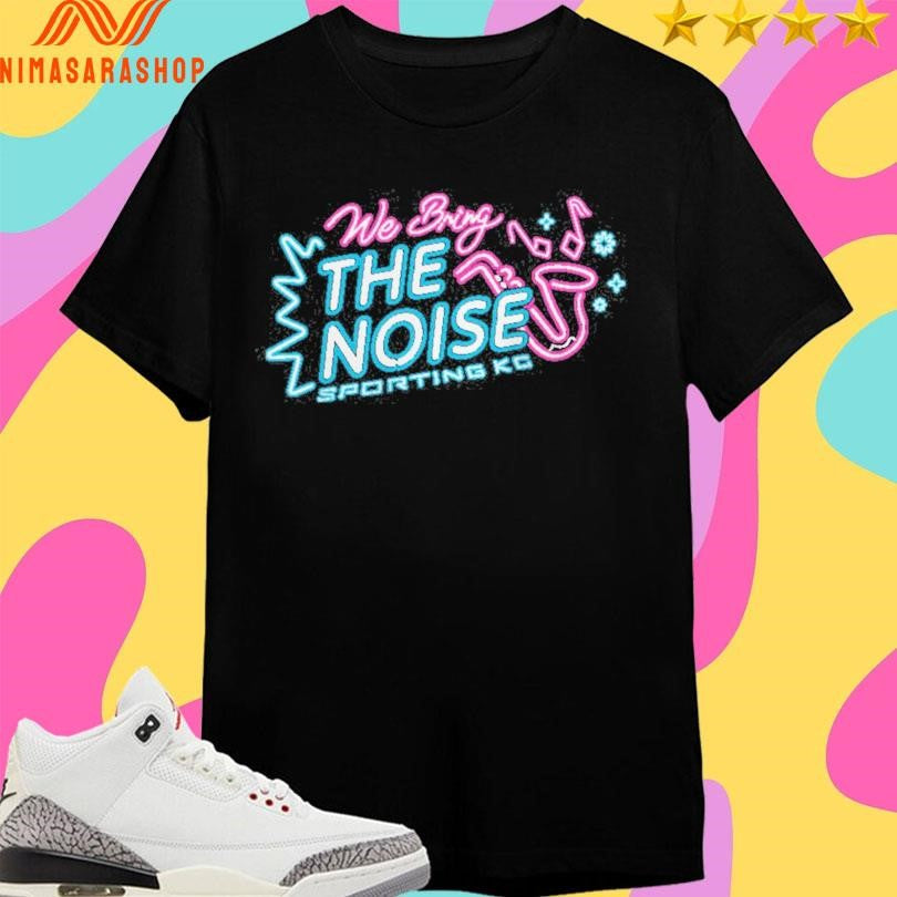 We Bring The Noise Sporting Kc - Adult & Kids T-Shirts, Sweatshirts & Hoodies apparel design preview 1