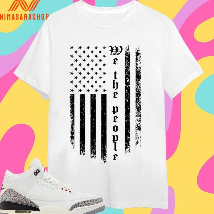 We The People Flag America - Adult & Kids T-Shirts, Sweatshirts & Hoodies apparel design preview 1