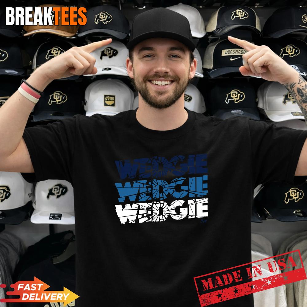 Wedgie Broken Scott Wedgewood Glass Colorado Hockey - Adult & Kids T-Shirts, Sweatshirts & Hoodies apparel design preview 1