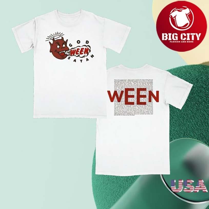 Ween Devilish Two Sided - Adult & Kids T-Shirts, Sweatshirts & Hoodies apparel design preview 1