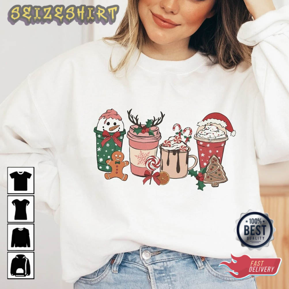 Weihnachten Pullover – Christmas Drinks Christmas Sweater - Holiday Gift product image 2