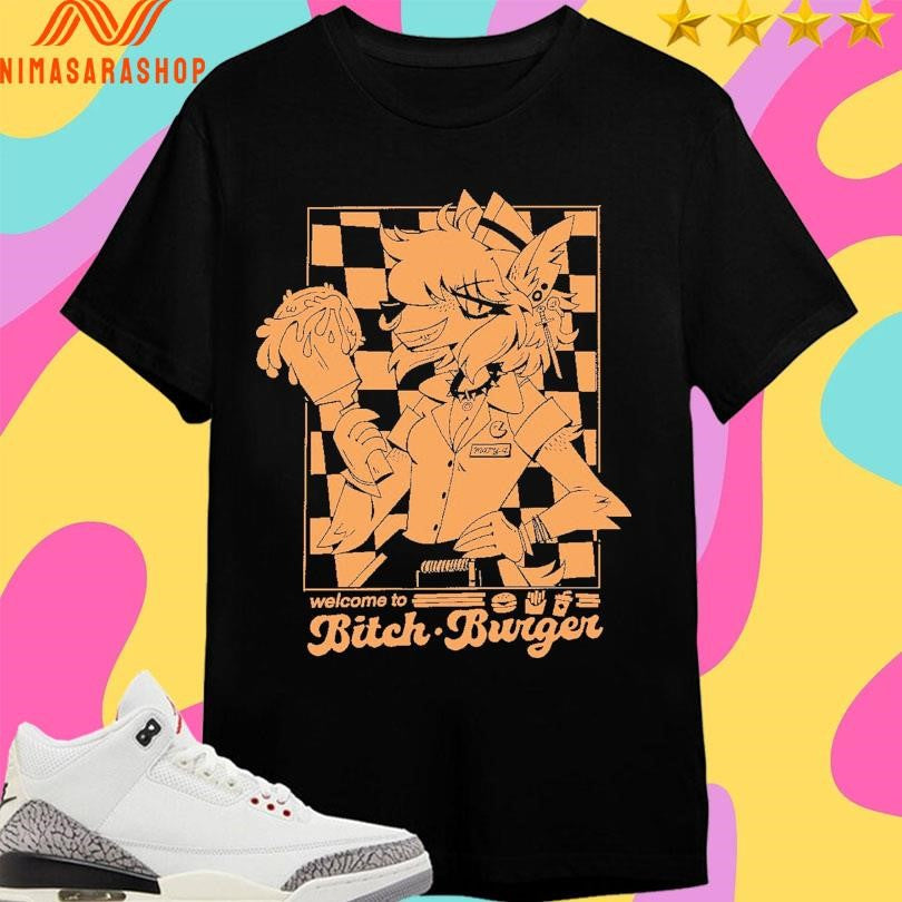 Welcome To Bitch Burger - Adult & Kids T-Shirts, Sweatshirts & Hoodies apparel design preview 1