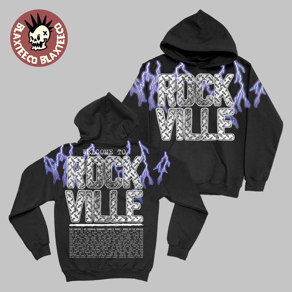 Welcome To Rockville 2026 Festival Merch Daytona - Adult & Kids T-Shirts, Sweatshirts & Hoodies apparel design preview 1