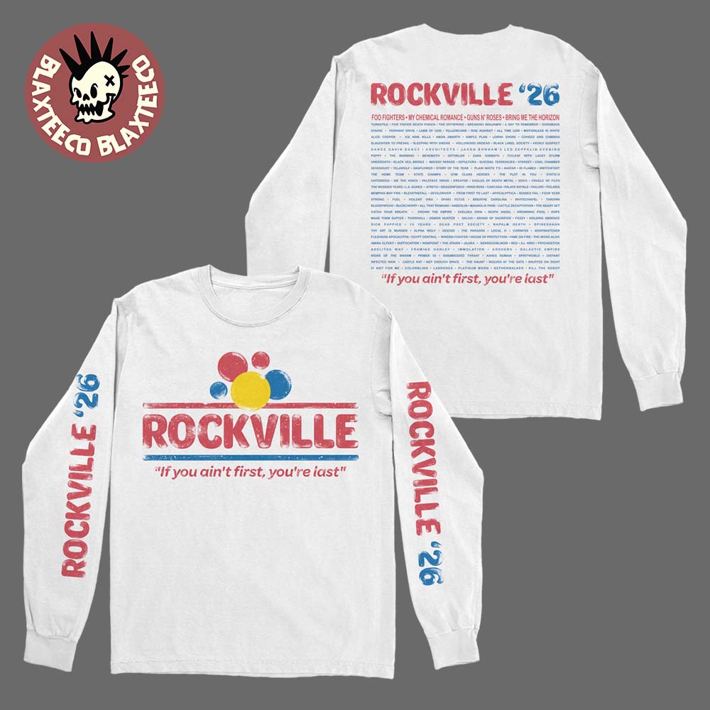 Welcome To Rockville 2026 Festival Merch Daytona - Adult & Kids T-Shirts, Sweatshirts & Hoodies apparel design preview 1