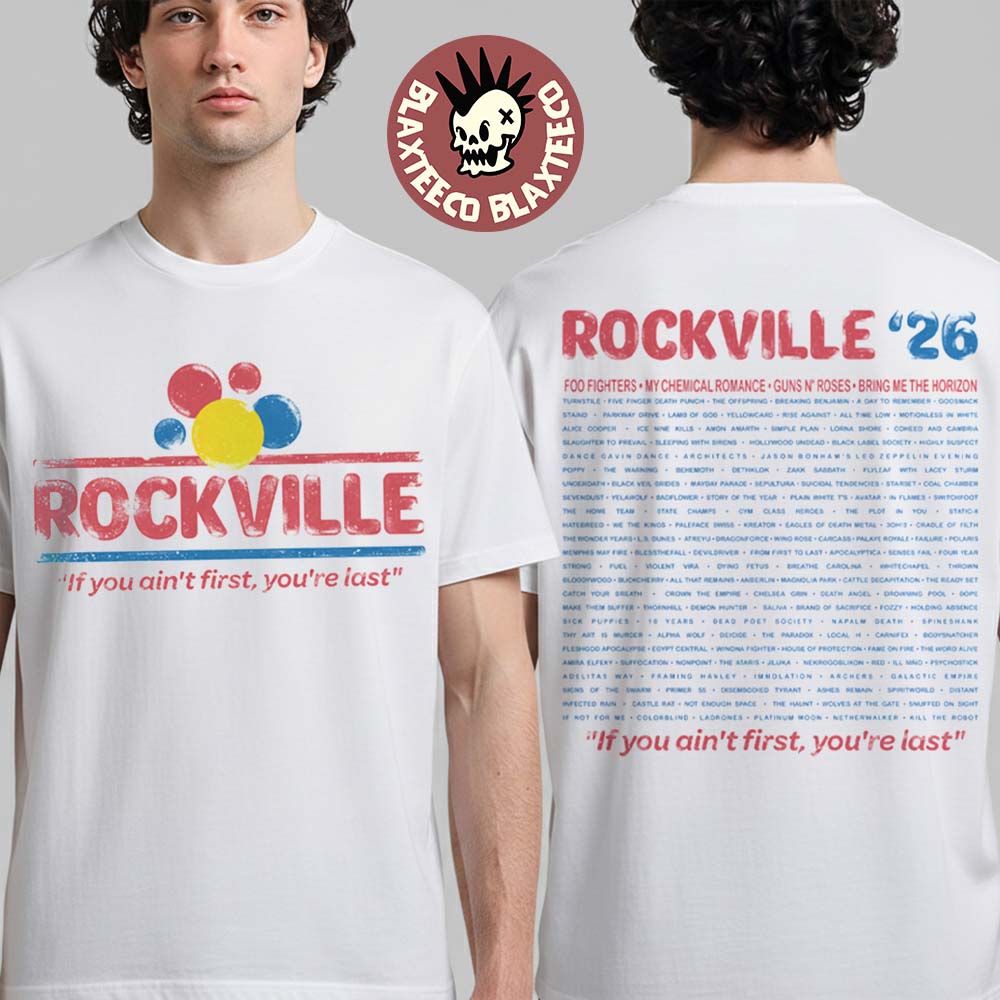 Welcome To Rockville 2026 Festival Merch Daytona - Adult & Kids T-Shirts, Sweatshirts & Hoodies apparel design preview 1