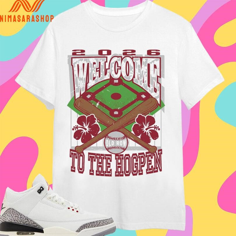 Welcome To The Hogpen 2026 Baseball - Adult & Kids T-Shirts, Sweatshirts & Hoodies apparel design preview 1