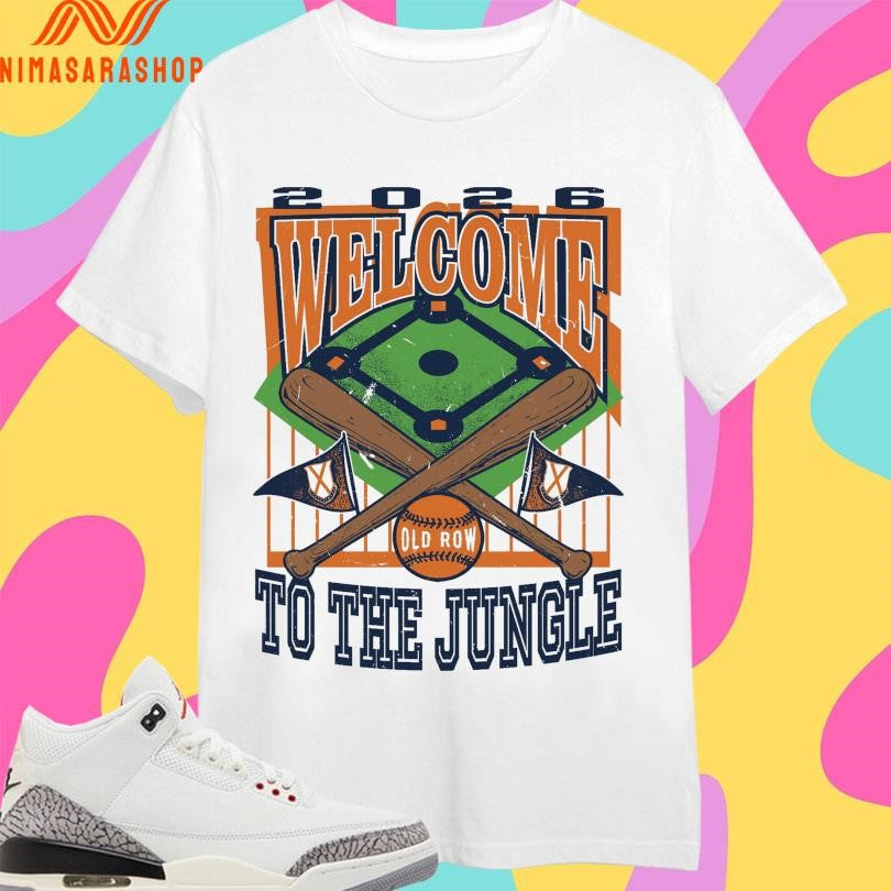 Welcome To The Jungle 2026 Baseball - Adult & Kids T-Shirts, Sweatshirts & Hoodies apparel design preview 1