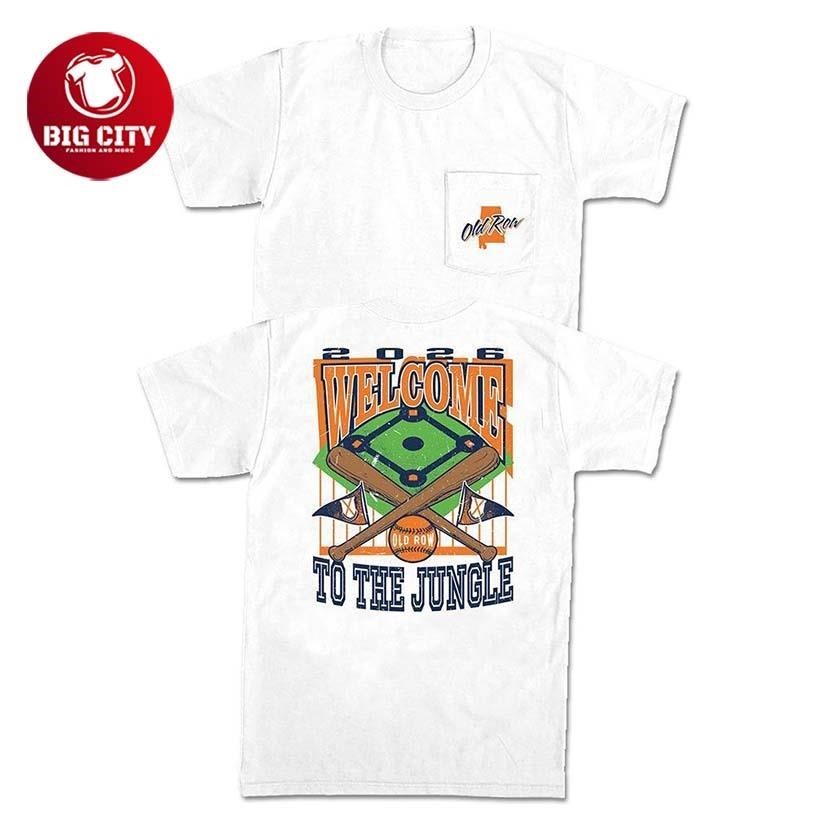 Welcome To The Jungle Baseball Old Row Two Sided - Adult & Kids T-Shirts, Sweatshirts & Hoodies apparel design preview 1