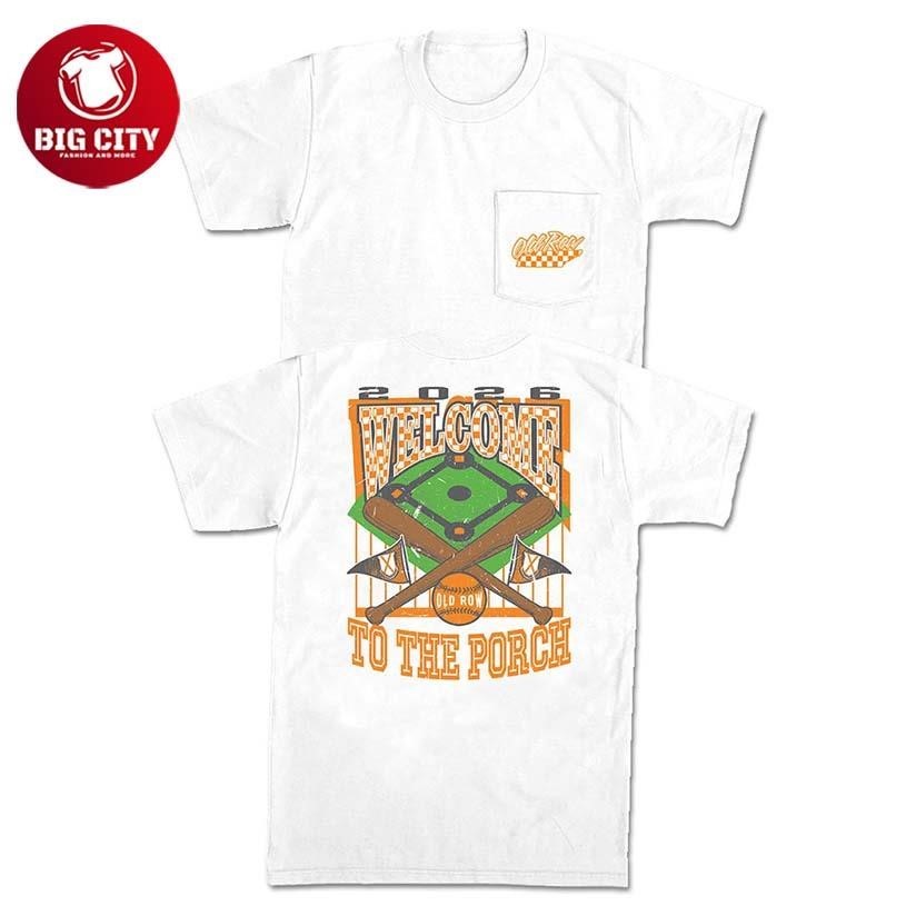 Welcome To The Porch Old Row Two Sided - Adult & Kids T-Shirts, Sweatshirts & Hoodies apparel design preview 1