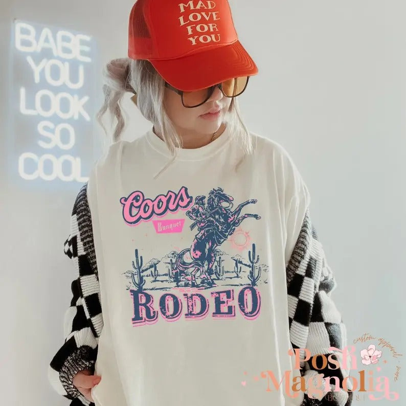 Western Beer Y'Allternative Cowgirl Country Girl - Adult & Kids T-Shirts, Sweatshirts & Hoodies apparel design preview 1
