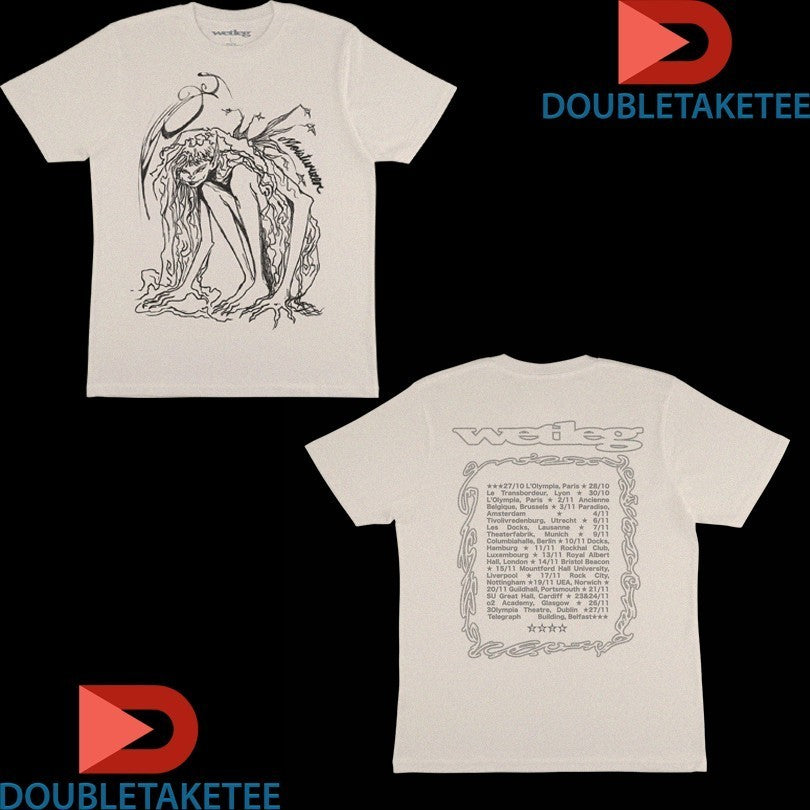 Wet Leg Goblin Moisturizer Eu Tour 2025 Dates - Adult & Kids T-Shirts, Sweatshirts & Hoodies apparel design preview 1