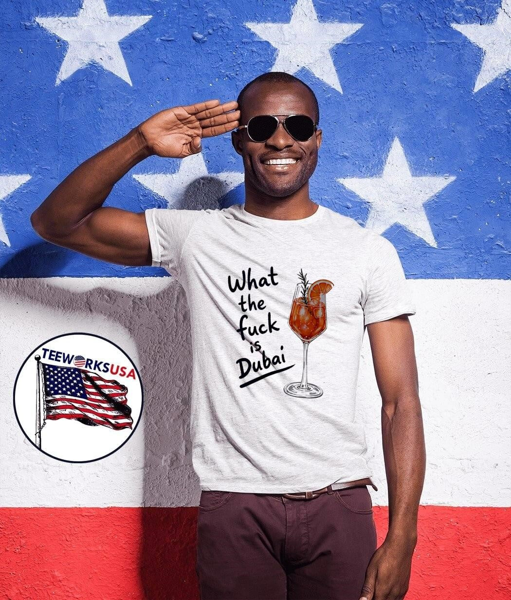 What the Fuck is Dubai Cocktail - Adult & Kids T-Shirts, Sweatshirts & Hoodies apparel design preview 1
