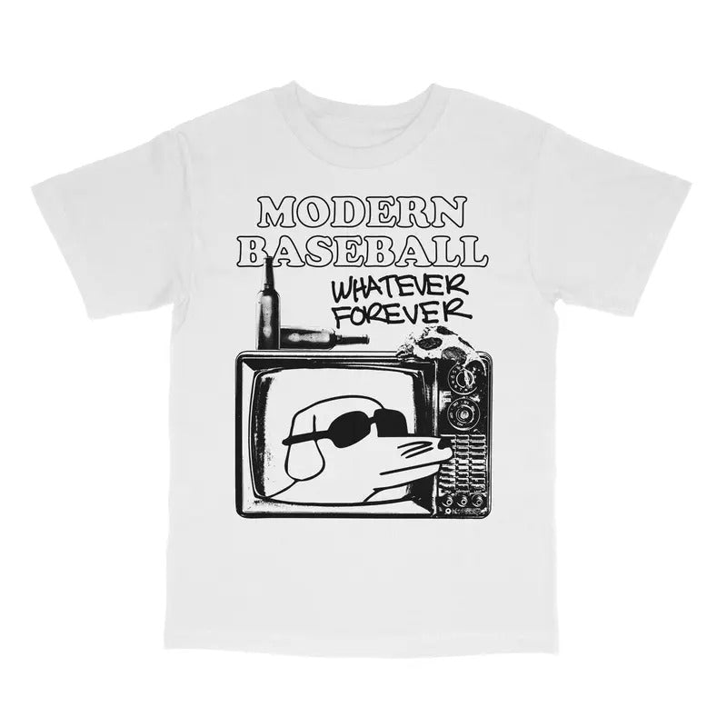 Whatever Forever Modern Baseball Custom Printed - Adult & Kids T-Shirts, Sweatshirts & Hoodies apparel design preview 1