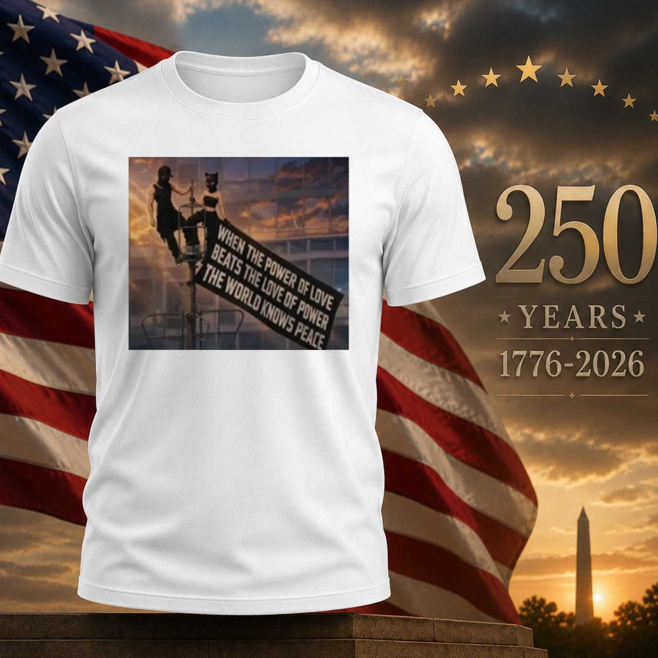 When The Power of Love Beats - Adult & Kids T-Shirts, Sweatshirts & Hoodies apparel design preview 1