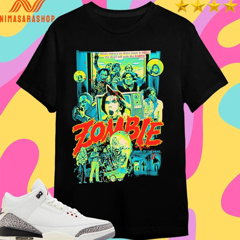 When There’s No More Room In Hell The Dead Will - Adult & Kids T-Shirts, Sweatshirts & Hoodies apparel design preview 1