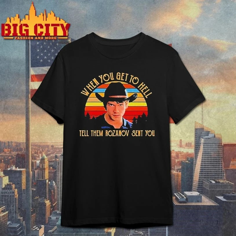 When You Get To Hell Tell Them Rozanov Sent Connor - Adult & Kids T-Shirts, Sweatshirts & Hoodies apparel design preview 1