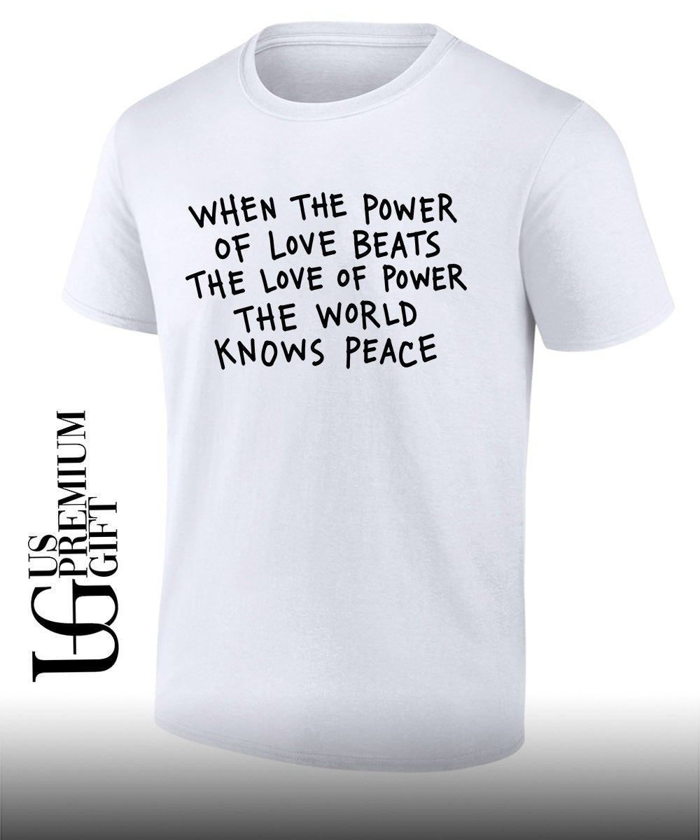 When the Power of Love Beats New York Liberty WNBA - Adult & Kids T-Shirts, Sweatshirts & Hoodies apparel design preview 1