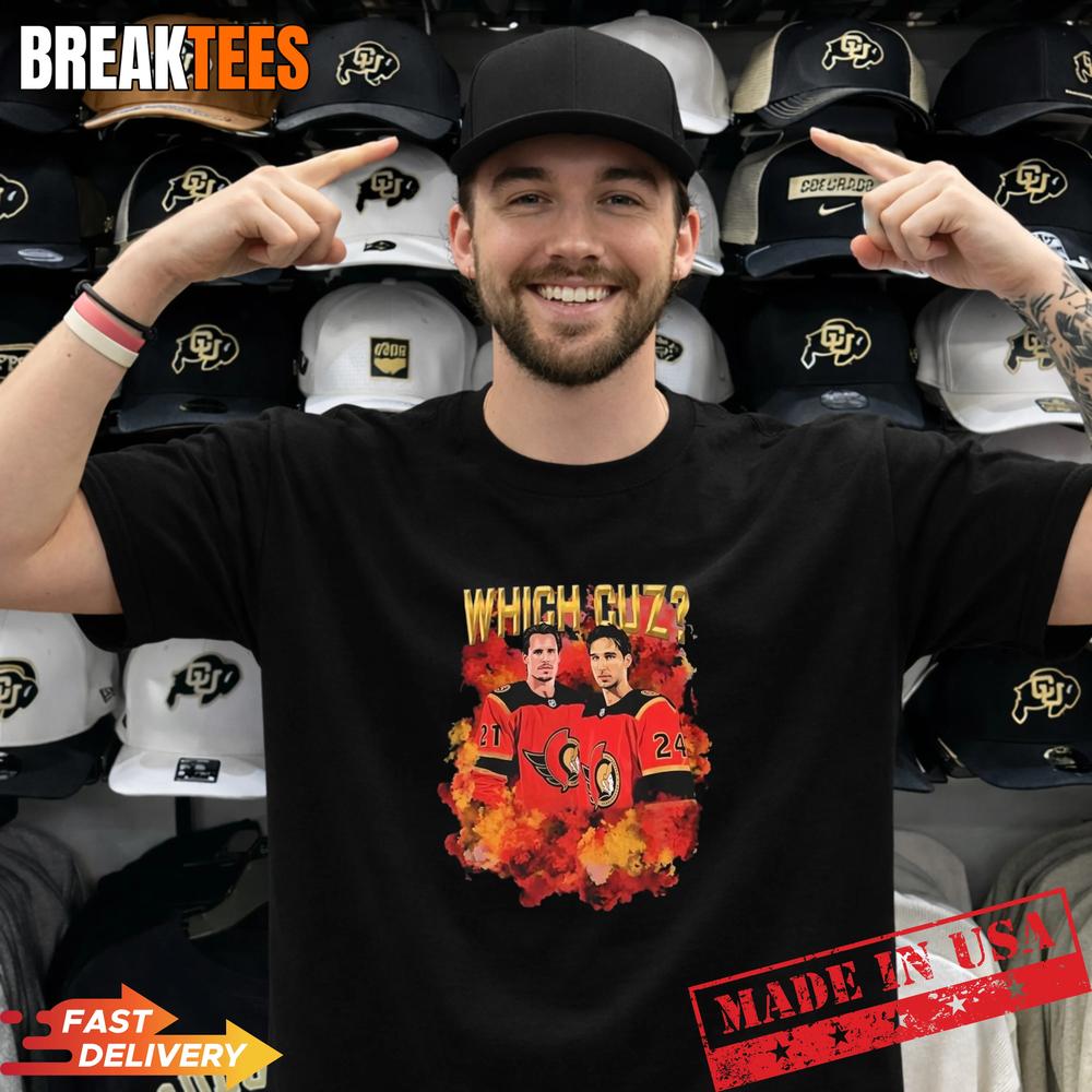 Which Cuz Nick Cousins And Dylan Cozens Hockey - Adult & Kids T-Shirts, Sweatshirts & Hoodies apparel design preview 1
