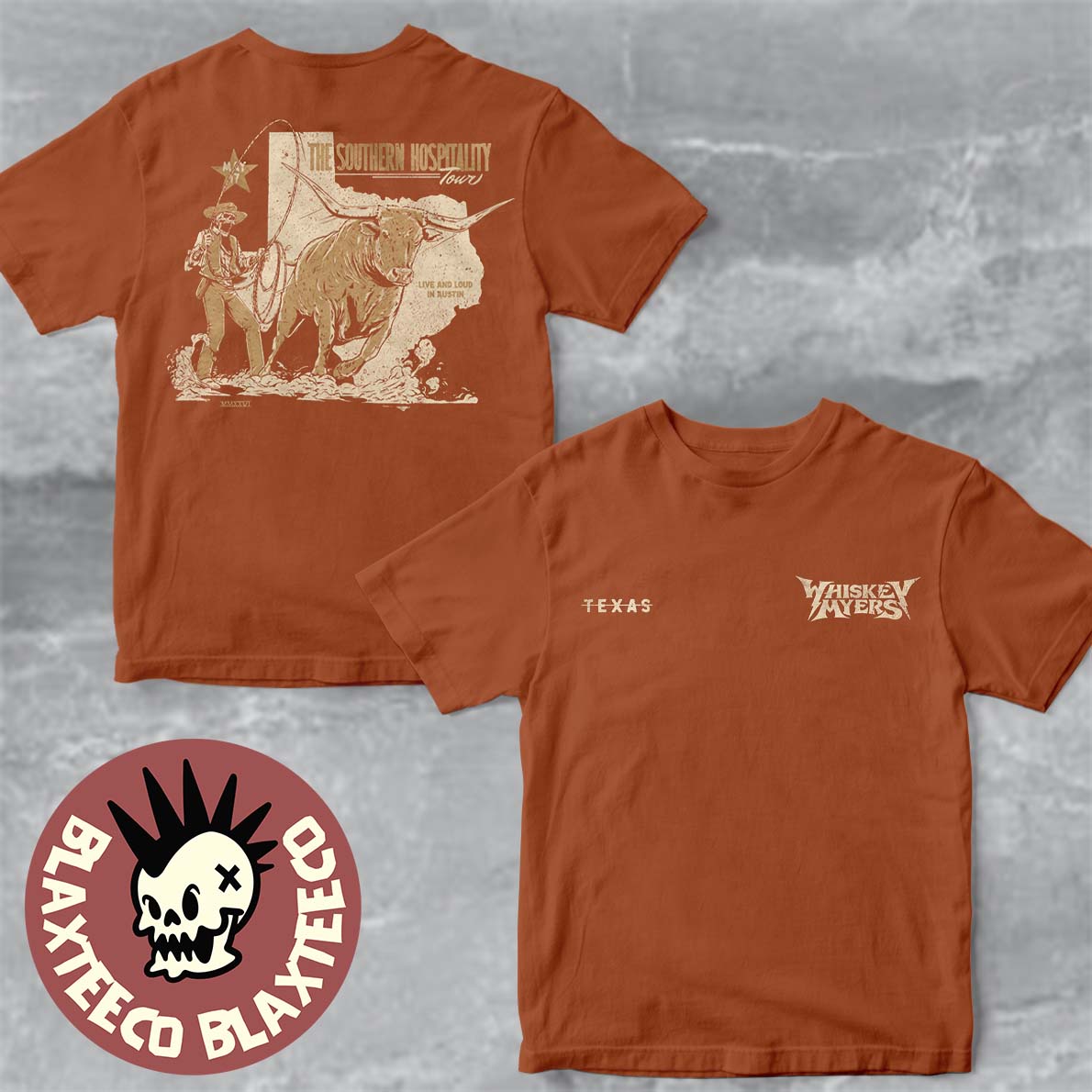 Whiskey Myers Austin Texas 2026 Event The Southern - Adult & Kids T-Shirts, Sweatshirts & Hoodies apparel design preview 1
