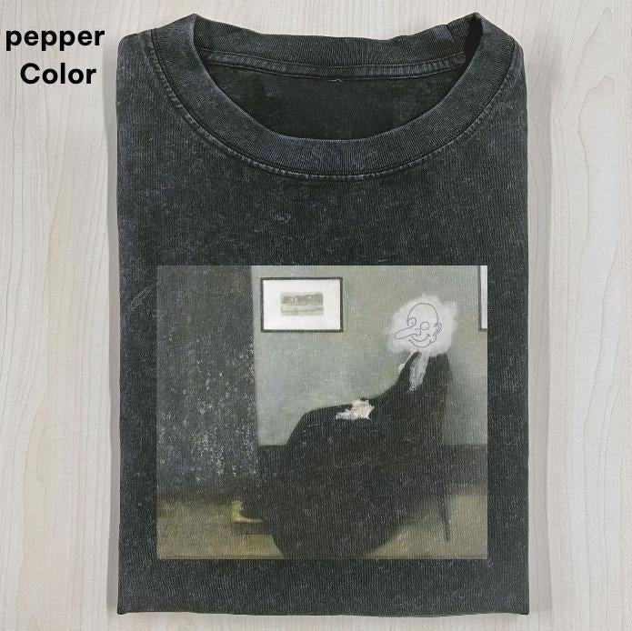 Whistler'S Mother MR BEAN ART Funny Movie Menswear - Adult & Kids T-Shirts, Sweatshirts & Hoodies apparel design preview 1