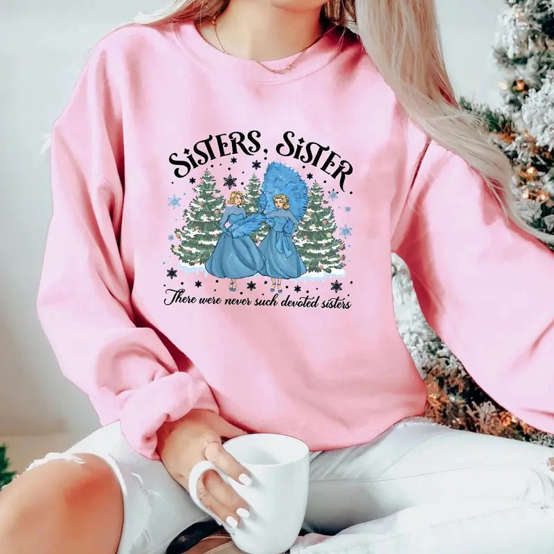 White Movie 1954 Haynes Sisters Song Cute - Adult & Kids T-Shirts, Sweatshirts & Hoodies apparel design preview 1