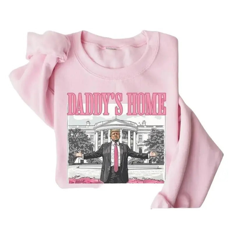 White House Trum 2024 Republican Political Funny - Adult & Kids T-Shirts, Sweatshirts & Hoodies apparel design preview 1