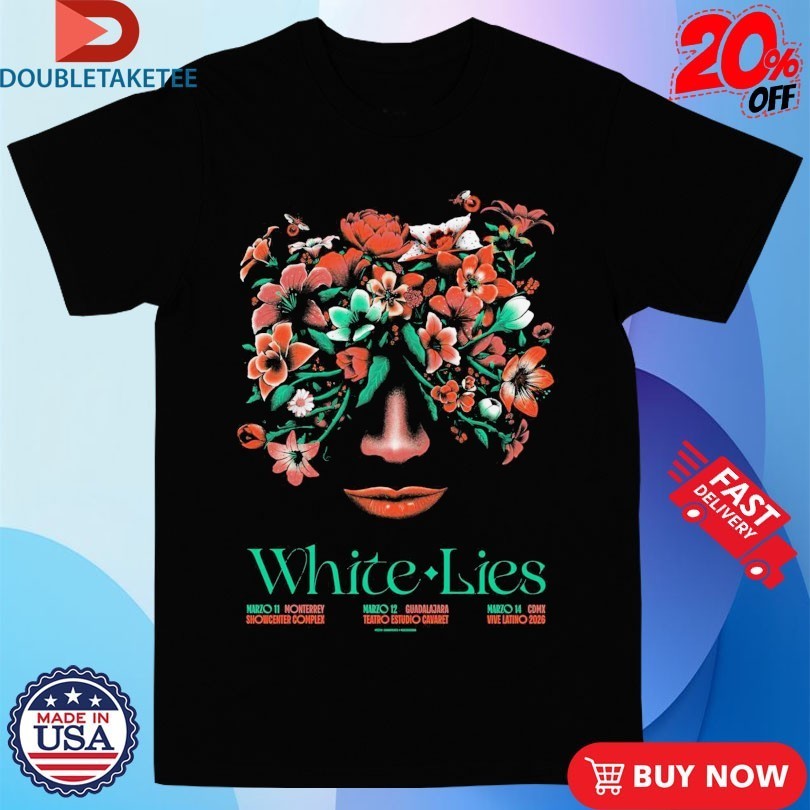 White Lies Mar 14 2926 Vivi Latino Flower - Adult & Kids T-Shirts, Sweatshirts & Hoodies apparel design preview 1