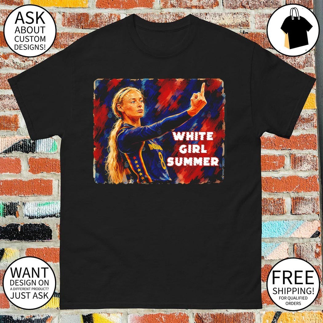 White girl Summer Sophie Cunningham middle finger - Adult & Kids T-Shirts, Sweatshirts & Hoodies apparel design preview 1