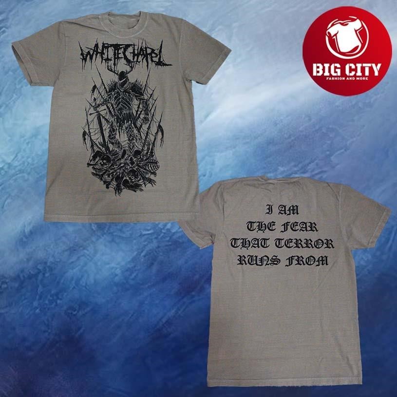 Whitechapel Merch Knight Khaki Two Sided - Adult & Kids T-Shirts, Sweatshirts & Hoodies apparel design preview 1
