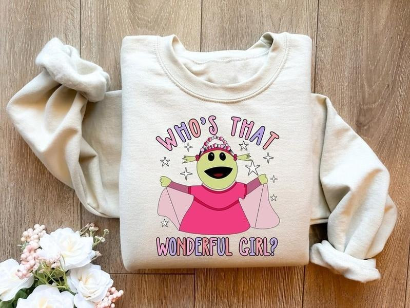 Who'S That Girl Funny Meme Retro Cartoon Princes - Adult & Kids T-Shirts, Sweatshirts & Hoodies apparel design preview 1