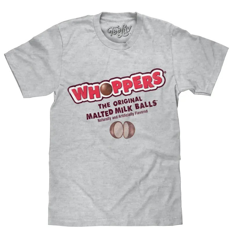Whoppers Original Malted Milk Ball Athletic Heather - Adult & Kids T-Shirts, Sweatshirts & Hoodies apparel design preview 1