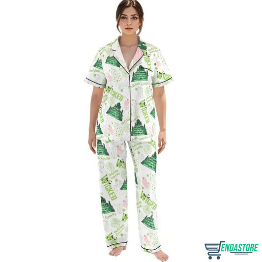 Wicked Broadway A Musical Pajama Set Long 3D Sweater - Gift Idea product image