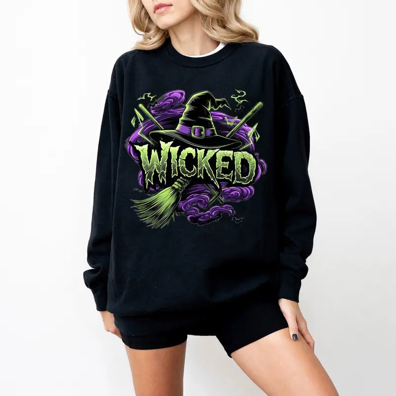 Wicked Defy Gravity Wizard Oz Broomstick Woman Man - Adult & Kids T-Shirts, Sweatshirts & Hoodies apparel design preview 1