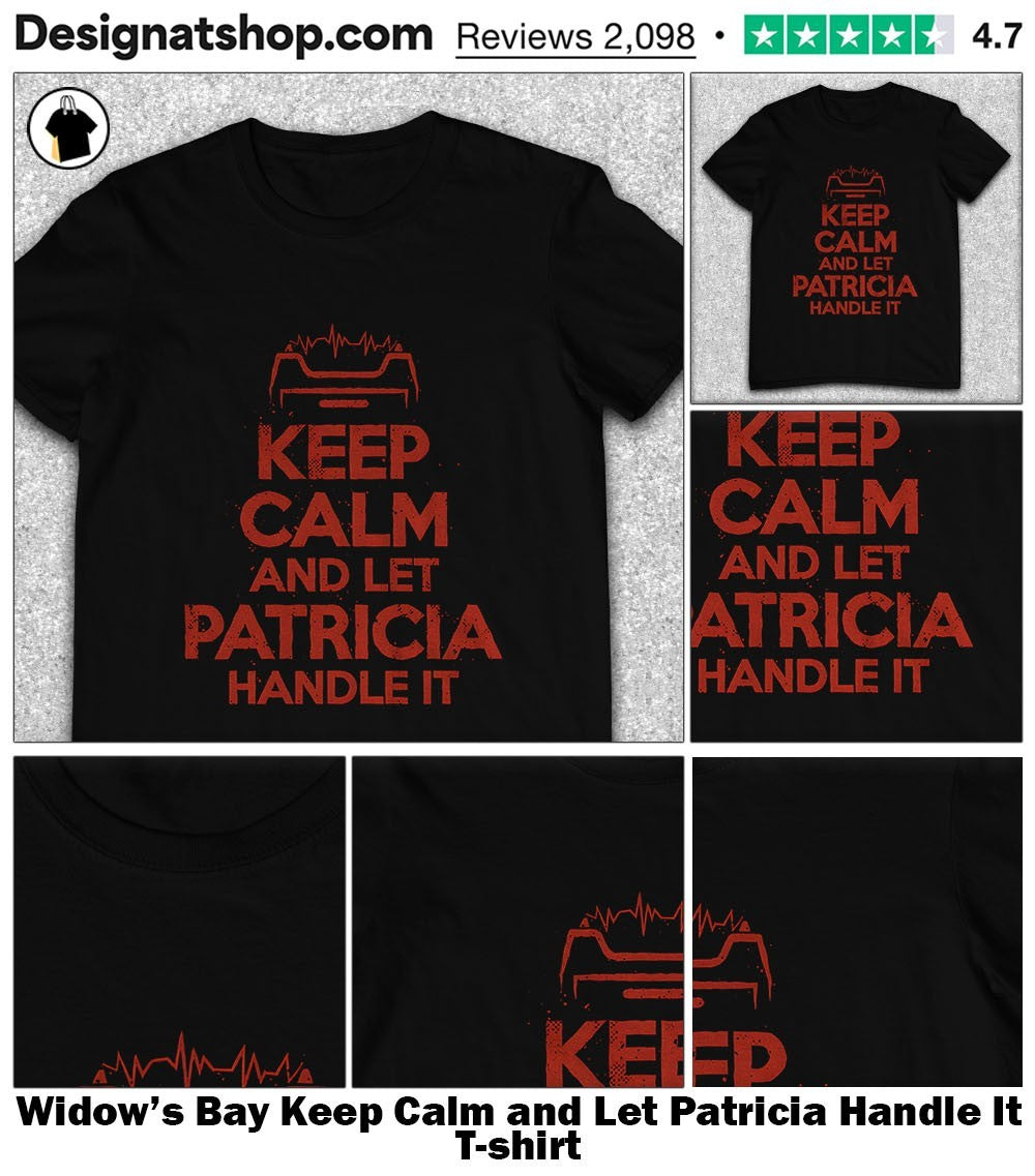 Widow's Bay Keep Calm and Let Patricia Handle It - Adult & Kids T-Shirts, Sweatshirts & Hoodies apparel design preview 1