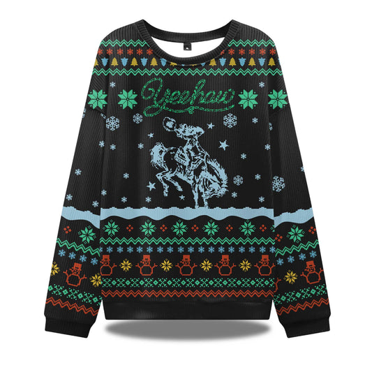Wild West Winter Wonderland Ugly Christmas Sweater - Holiday Gift product image