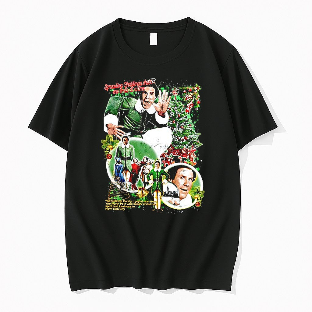 Will Ferrell Elf Sarita Sesmitole I Know Him Sweater - Adult & Kids T-Shirts, Sweatshirts & Hoodies apparel design preview 1