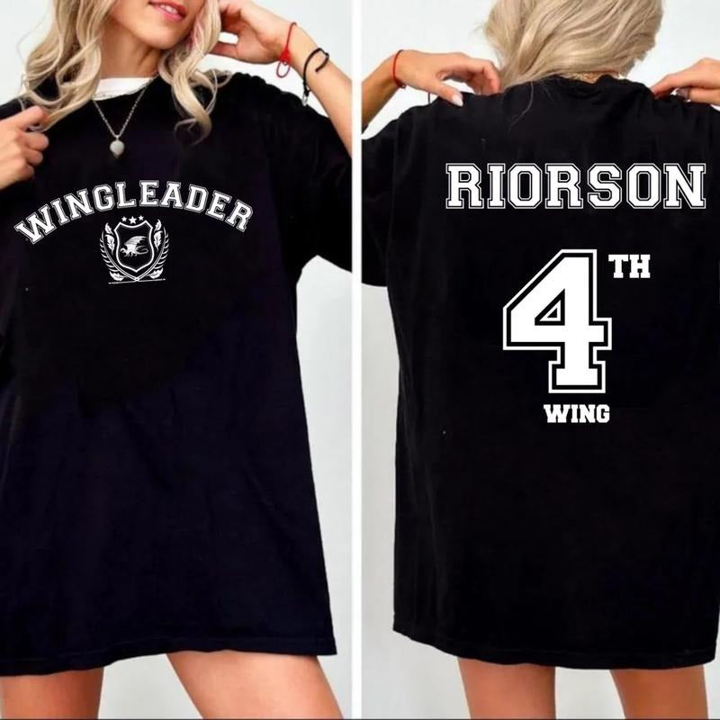 Wing Leader Xaden Riorson Fourth Scribe Quadrant Iron - Adult & Kids T-Shirts, Sweatshirts & Hoodies apparel design preview 1