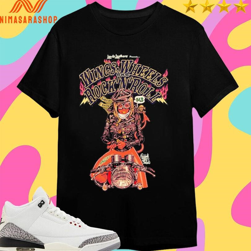 Wings Wheels And Rock'n'roll Special Show - Adult & Kids T-Shirts, Sweatshirts & Hoodies apparel design preview 1