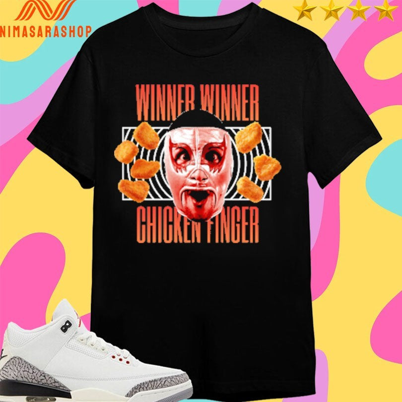 Winner Chicken Finger - Adult & Kids T-Shirts, Sweatshirts & Hoodies apparel design preview 1