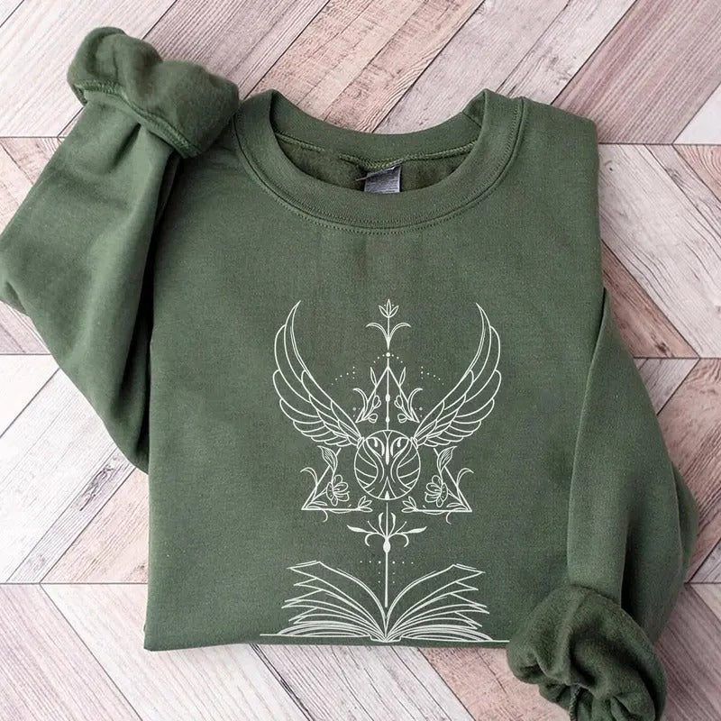 Wizard Book Lovers Cozy Bookish Perfect School - Adult & Kids T-Shirts, Sweatshirts & Hoodies apparel design preview 1