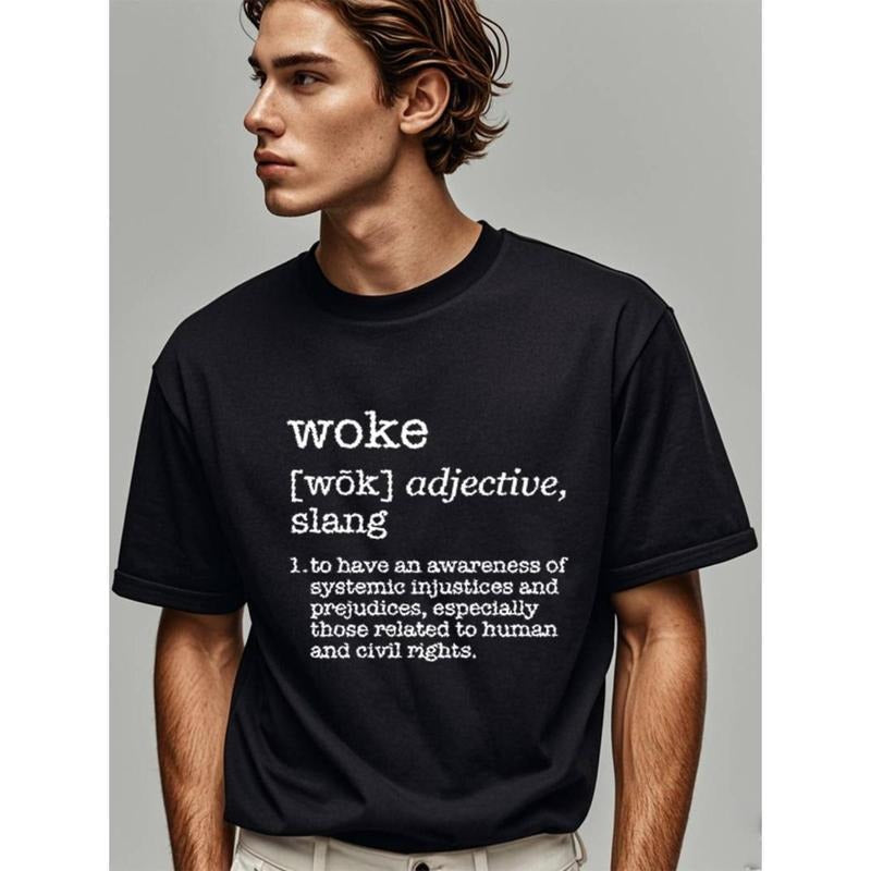 Woke Definition Social Justice Going Out Gym Friendly - Adult & Kids T-Shirts, Sweatshirts & Hoodies apparel design preview 1
