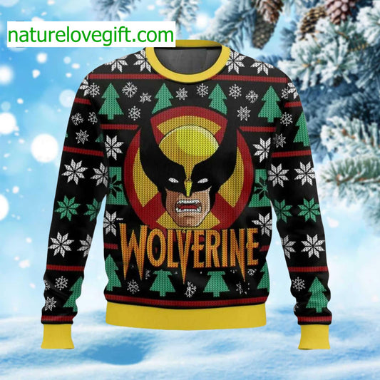 Wolverine Ugly Christmas Sweater - Holiday Gift product image
