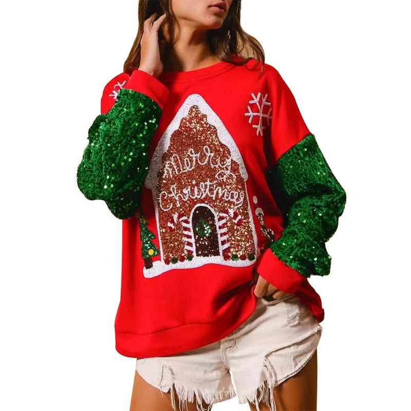 Crew Neck Elk Print Casual Daily - Adult & Kids T-Shirts, Sweatshirts & Hoodies apparel design preview 1