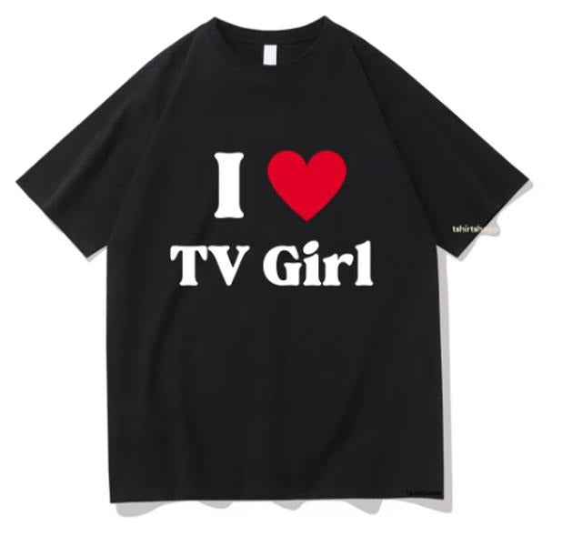 TV Girl Heavy Mental I Love Heart Tops Streetwear - Adult & Kids T-Shirts, Sweatshirts & Hoodies apparel design preview 1
