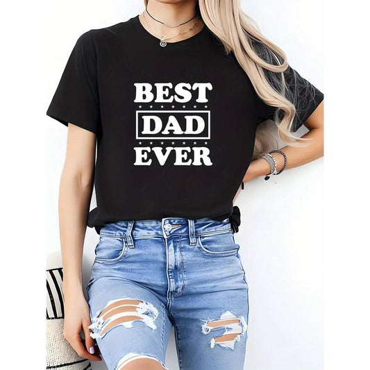"Best Dad Ever" Casual Comfortable Everyday Print Fit - Adult & Kids T-Shirts, Sweatshirts & Hoodies apparel design preview 1